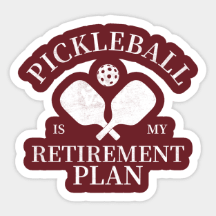 pickleball Sticker